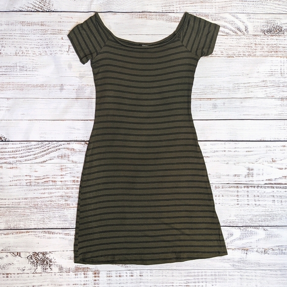 George striped olive tunic S - Picture 3 of 11